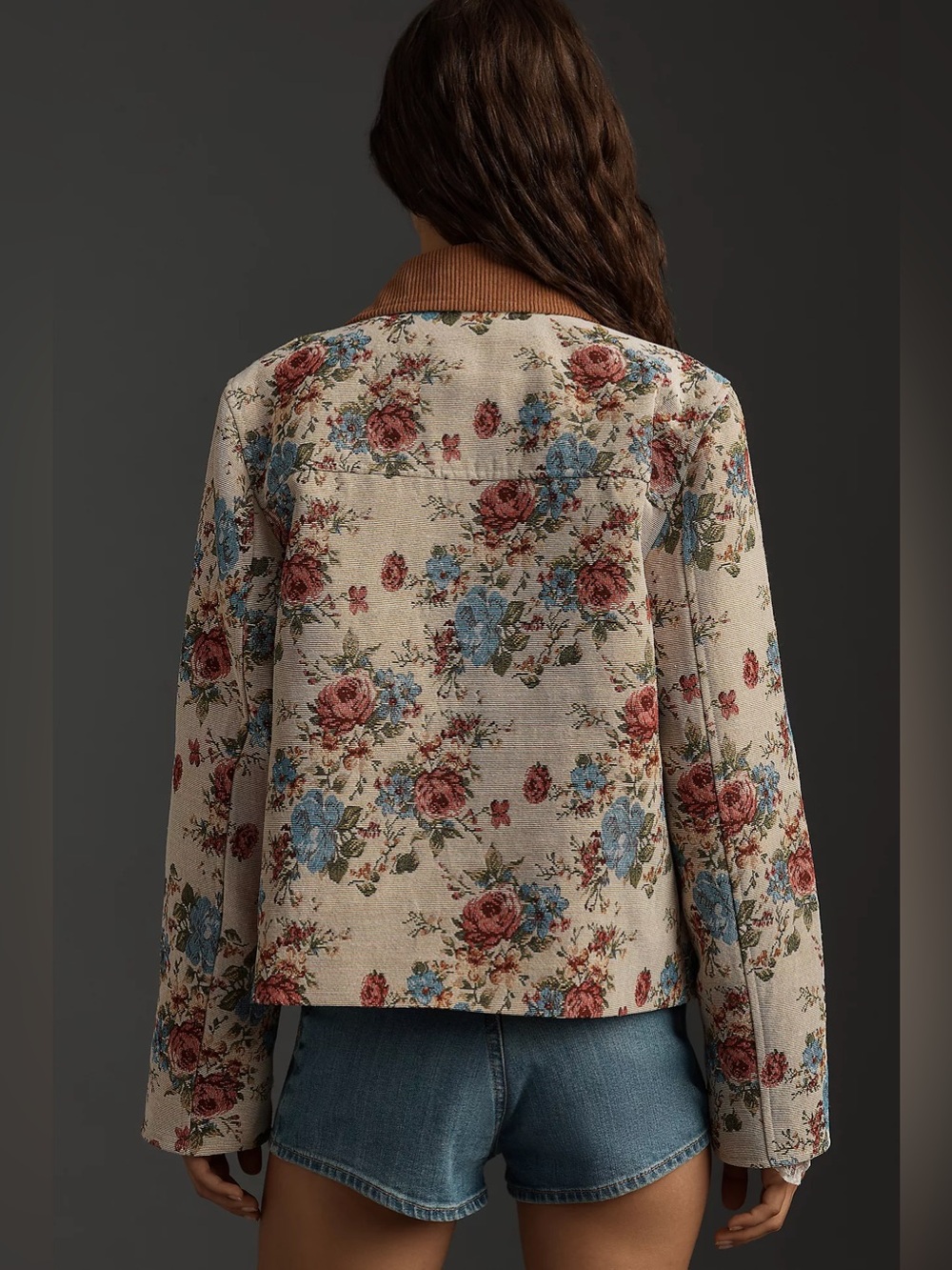 ๐ท๐ท๐ท Avec Les Filles Floral Jacket Size L - Picture 2 of 9